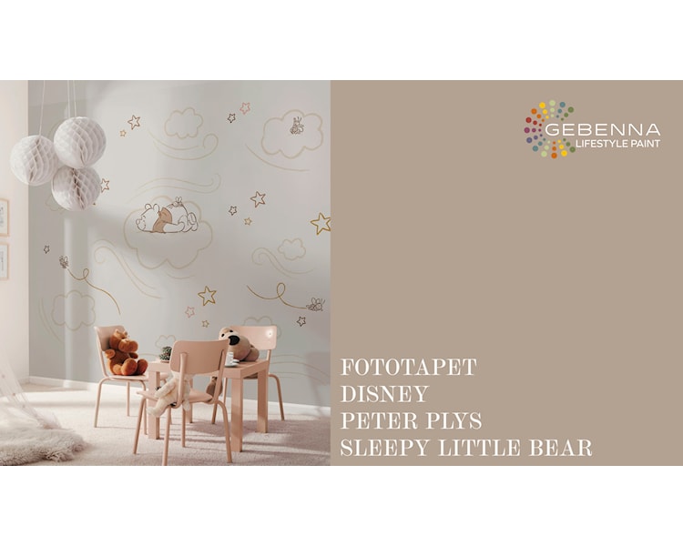 Fototapet Disney Peter Plys Sleepy little Bear
